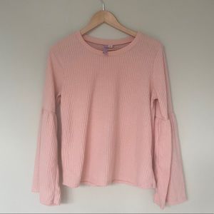 PINK SWEATER FROM FRANCESCAS LIKE NEW!!